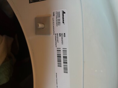 Amana front load washer and dryer 