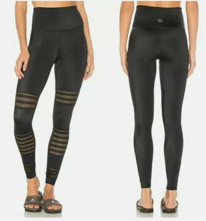 beyond-yoga mesh to impress high waisted leggings
