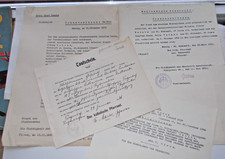 Freie Stadt Danzig Geburtsurkunde 1936 Taufschein Tiegenhof 1936 Pilsen 1940 WK2