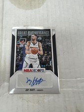 Jay Huff 2024-25 Panini Hoops Great Significance Auto #GS-JHN NrMt