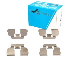 RAP BRAKES MONTAGE-SATZ BREMSBELÄGE ZUBEHÖR VORNE passend für DACIA LOGAN SANDER