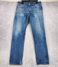 Vintage Levis 501XX Jeans Mens 35x36 Medium Wash Blue Regular Straight Pants