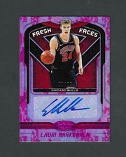 LAURI MARKKANEN 2019 Certified Fresh Faces Signatures Mirror Camo #FFS-LM 22/25