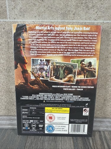 Ong Bak: The Beginning Tony Jaa DVD Skull-Martial Arts R2 Brand New - Picture 2 of 6
