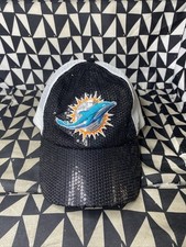 NFL Miami Dolphins Football Womens SnapBack 47 Brand Hat Sequin Cap