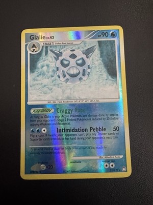 POKEMON TCG GLALIE 25/123 D&P MYSTERIOUS TREASURES REVERSE FOIL RARE!!