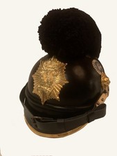 Raupenhelm Bayern für Reserve Offiziere Landwehr Infanterie Modell M1868  L187