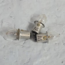 3 - GE PR6 Mini Lamp Automotive Dash Flashlight Light Bulb Radio 1W 2.4V B3.5