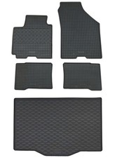 Gummi Fußmatten Kofferraumwanne für Suzuki Swift 6 2017- Set Gummimatten Auslage