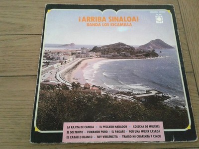 BANDA LOS ESCAMILLA - ARRIBA SINALOA - LP - PLAY TESTED - VERY GOOD VINYL