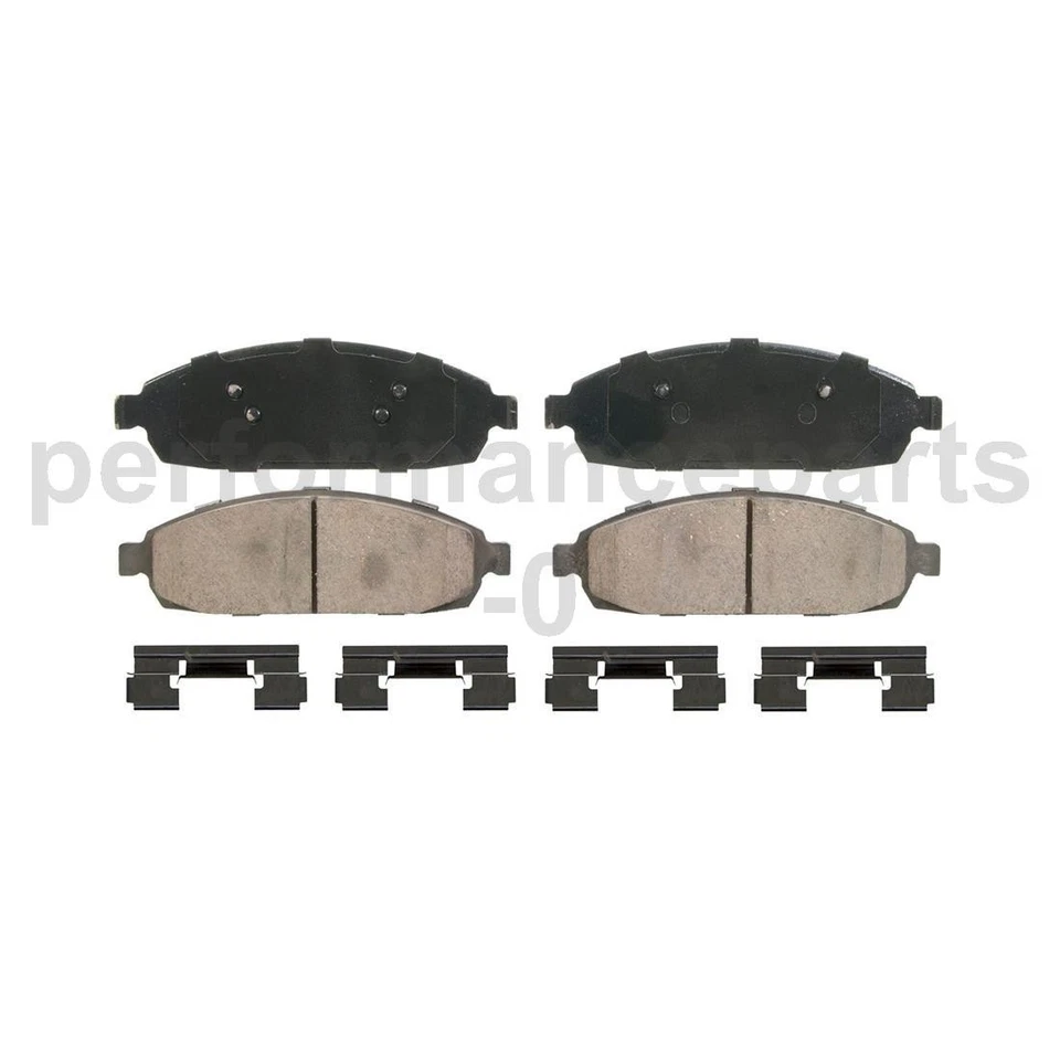 Juego de pastillas de freno de disco delanteras rotor de freno de disco para Jeep Grand Cherokee 2006-2010 Foto 3 de 4