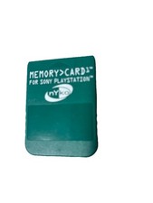 Nyko Green Memory Card for Sony Playstation 1 PS1