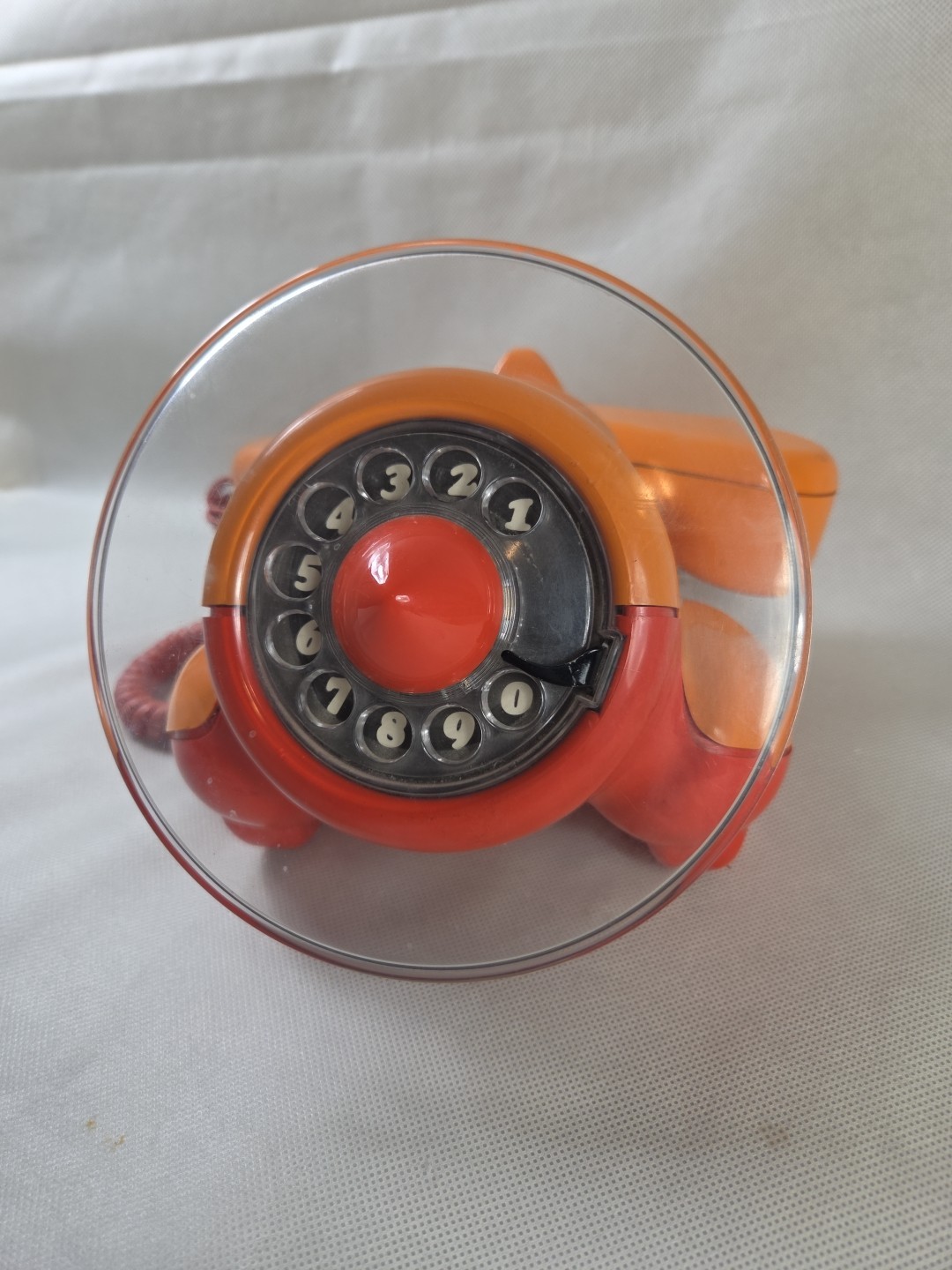 Vintage Alexander Graham Plane Phone Rotary Dial Two Tone Great Shape