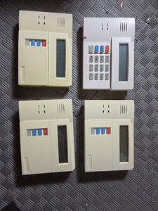 Honeywell 6160 Security Display Keypad & Honewell SA4208U Lot Untested