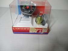 Vintage Dorcy Bicycle Deluxe Speedometer Set 26&rdquo;-27&rdquo; Mileage/Speed New in Box