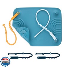 NumNum Non-Slip Silicone Placemats for Babies, Toddlers and Kids   BPA-Free,