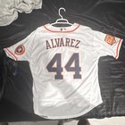 MVP Frontrunner, Yordan Alvarez Houston Astros #44 Signed White Jersey Size 40 — photo 2