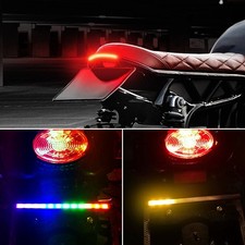 Universal Motorcycle Headlight Indicators Motorbike Turn Signal light Tail Strip