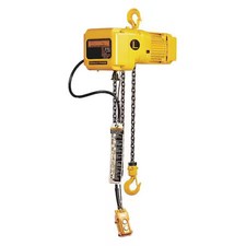 Harrington Sner005l-15 Electric Chain Hoist,  1, 000 Lb,  15 Ft,  Hook Mounted