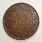 1911 Canada Large Cent — photo from another recent sale