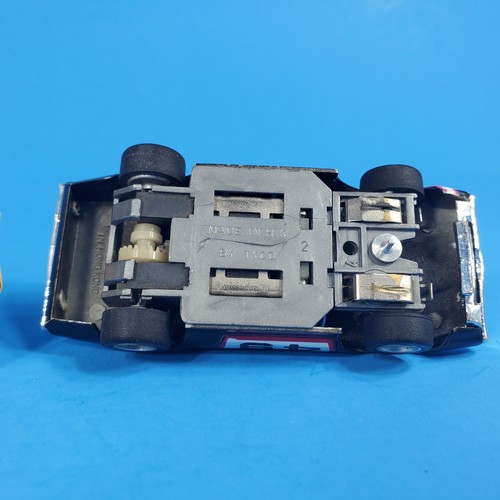 2 - TYCO Slot Car Black Dodge Charger No 49 & Camero Z28 VG Vintage 1980's HTF - Picture 9 of 12