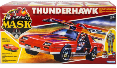 M.A.S.K. Thunderhawk Vehicle with Matt Trakker 2.75'' Action Figure --IN HAND--