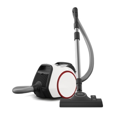 Miele Boost CX1 PowerLine SNRF0 Bagless Canister Vacuum Cleaner in Lotus Whit...
