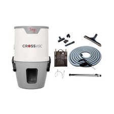 Crossvac Zentralstaubsauger Tiny mit Schlauch...