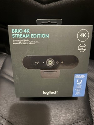 Logitech BRIO 4K Stream Edition Webcam Ultra HD 4K 1080p 60fps HDR USB