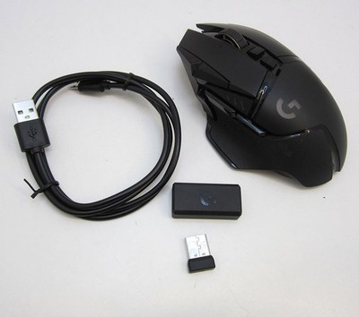 Logitech G502 Lightspeed Kabellose Gaming-Maus Schwarz