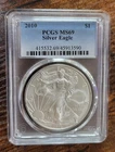 New Listing2010 American Silver Eagle PCGS MS69 One Ounce .999 Silver Bullion Coin