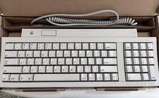 Vintage 1991 Apple Keyboard II M0487 Rare New Factory Box Macintosh IIgs ADB