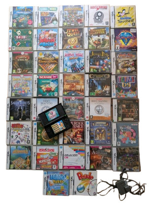 Nintendo DS Konsole + Spiele - Handheld funktionstüchtig Spielepaket Retro Sammlerstück