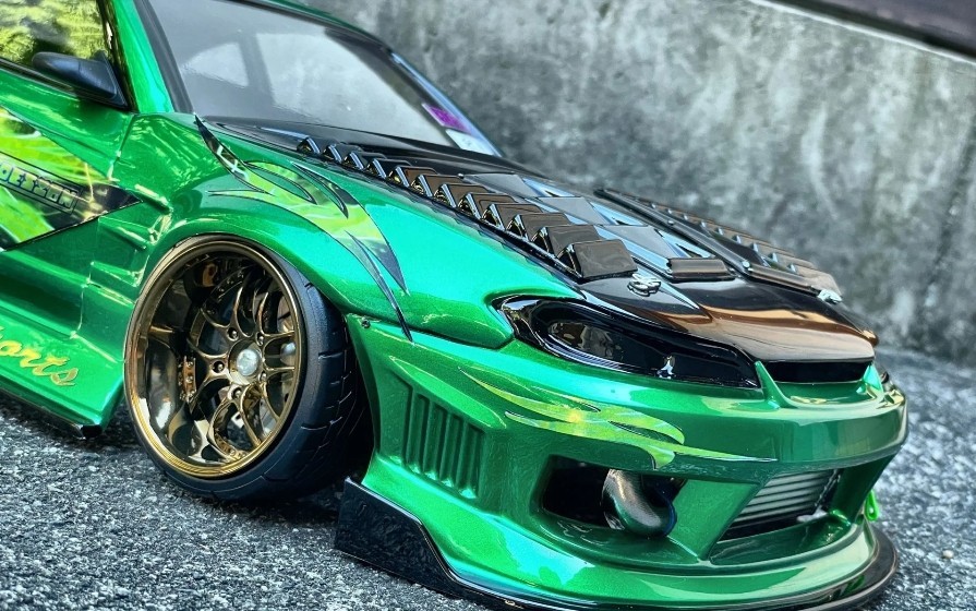 Pandora RC Nissan Silvia S15 RAIJIN ORIGIN Labo Body 1/10 JDM S