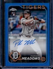 2024 Topps Chrome Parker Meadows #AC-PM Autograph /150