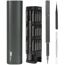 ANXTECH 46 in 1 Precision Screwdriver Set Mini Tool Kit for DIY Home Electronics