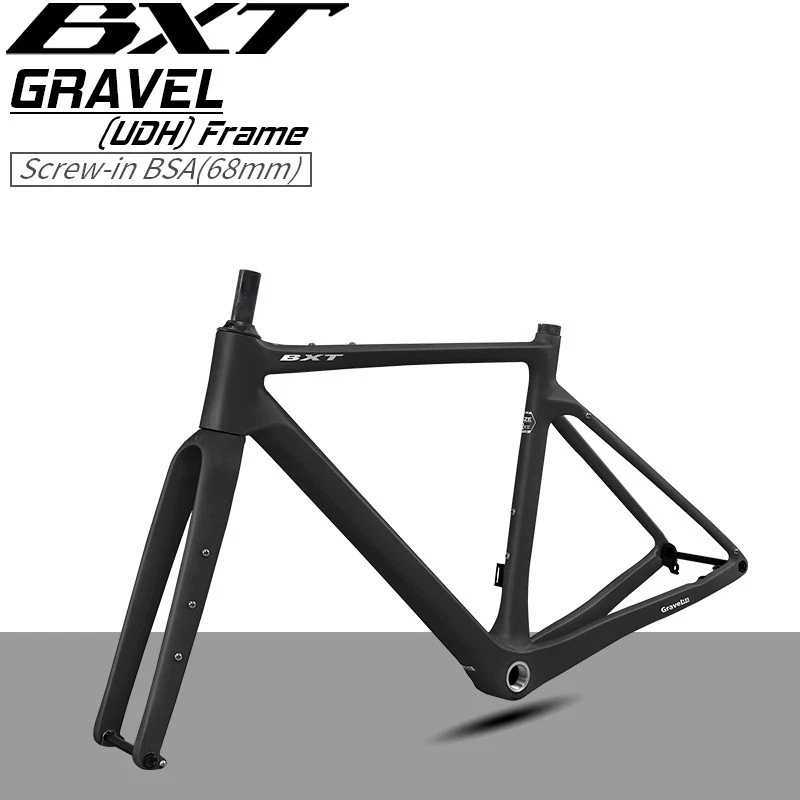 BXT 700*45C Fahrradrahmen Scheibenbremse Straße Frameset NO-Gravel Lenker - Bild 2 von 4