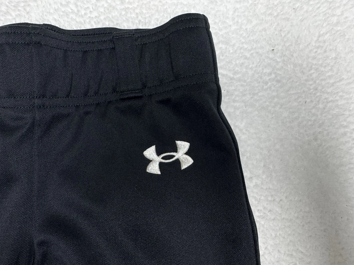 Under Armour Boys Baseball Pants Black Youth Size XXS Kids Stretch