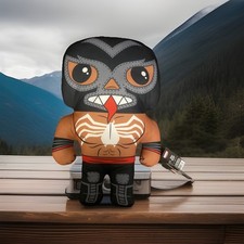 Marvel Plush Doll - Venom 17 Inch Luchador Brand New With Tag Rare Soft Funko