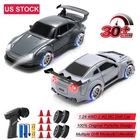 4WD RC Drift Car Porsche GTR 1:24 30 km/h High Speed Remote Control Racing Toys