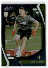 2021 Panini Absolute Pete Werner RC #181 New Orleans Saints