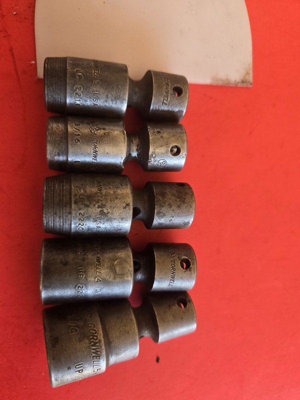 Cornwell UP 3/8" Drive Impact Swivel Socket Set 1/2, 9/16, 5/8, 11/16, 3/4 in