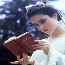 Jennifer Connelly Genuine Signed Labyrinth book prop with quote Sarah RARE