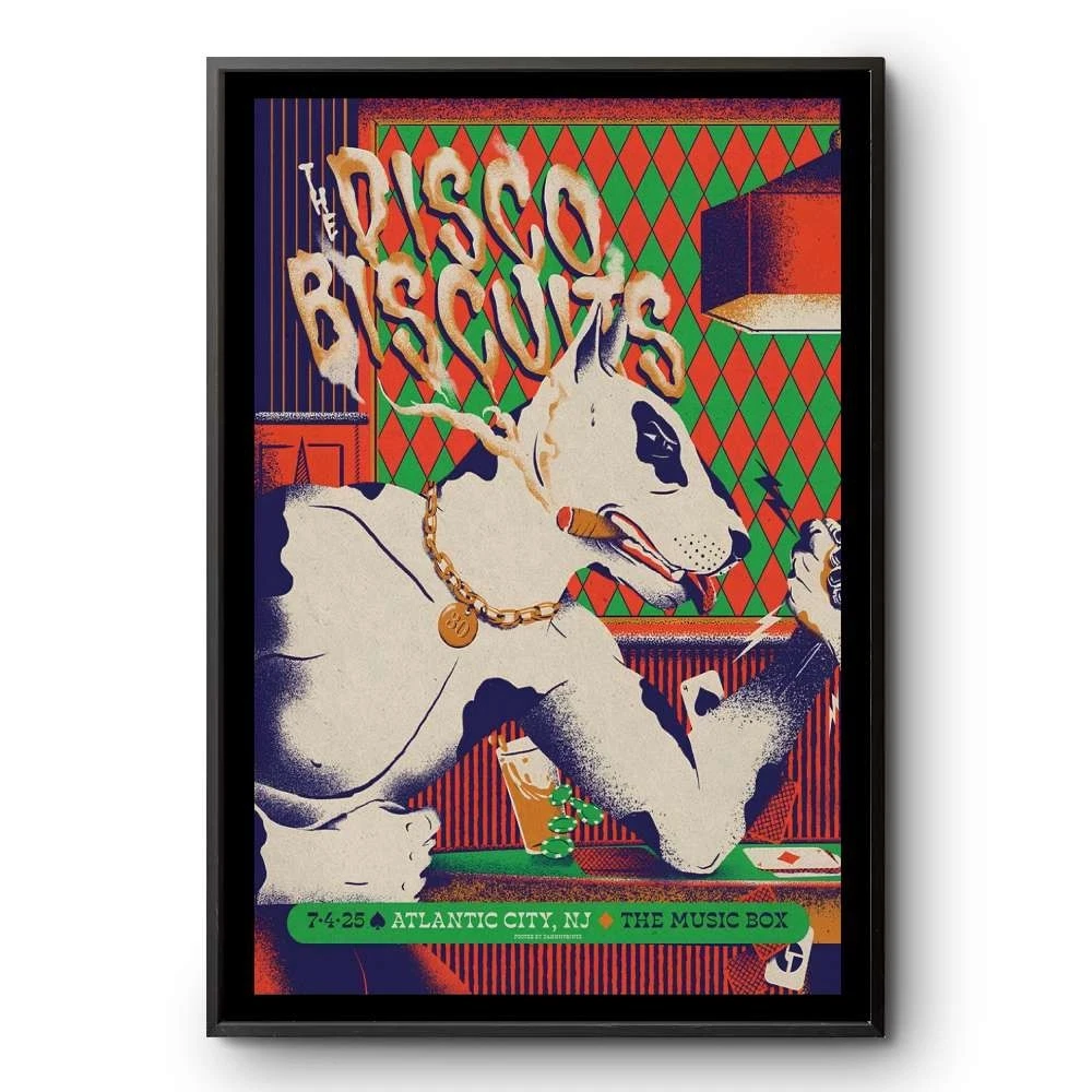 Atlantic, AJ 2025 The Disco Biscuits July 4,5 Poster