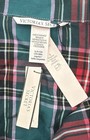 NWT Victoria's Secret Women's Multicolor Plaid Button Front Pajama Top Size S — photo 7