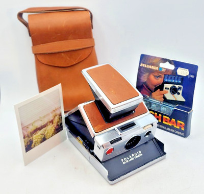 Polaroid SX-70 Land Instant Film Camera   - TESTED and WORKING!!