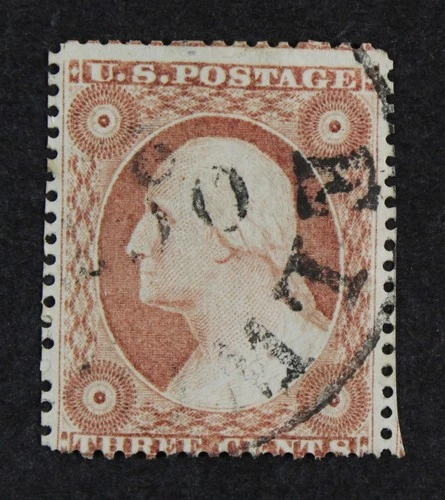 CKStamps: US Stamps Collection Scott#26A 3c Washington Used