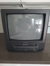 Parts Repair Toshiba MV13K2R 13" CRT Tube TV VCR Combo VHS Player Retro Gaming