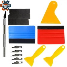 Vinyl Car Wrap Film Tool Kit Window Tint Application Squeegee Installation