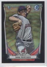 2014 Bowman Draft Chrome Black Wave Refractor Sam Hentges #CDP117 6ks